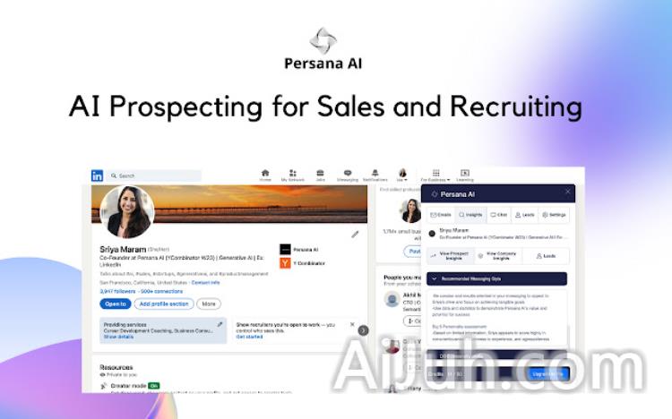 Persana AI - ChatGPT for LinkedIn & Gmail