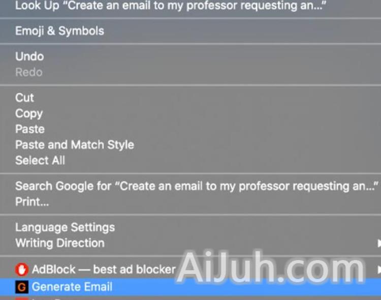 AI Email Writer