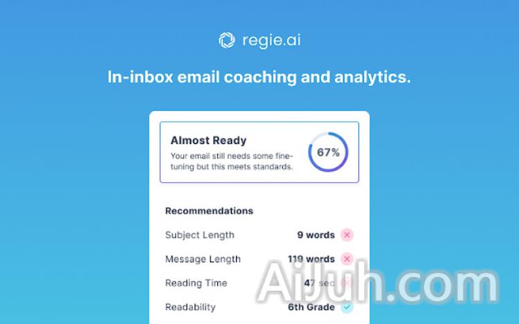 Regie.ai | AI Sales Email and Sequence Writer