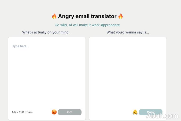 Angry email translator