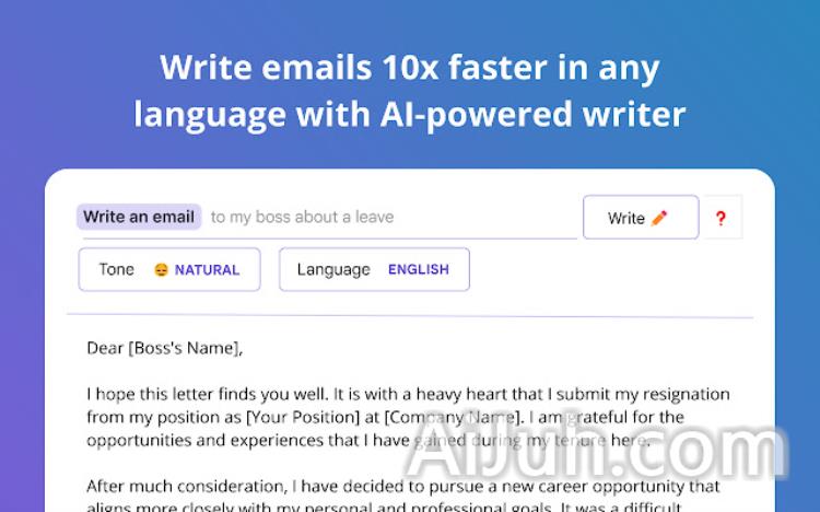 MagicWriter - Your AI Email Writer Assistant