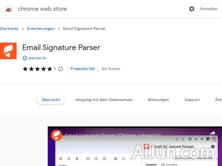 Email Signature Parser