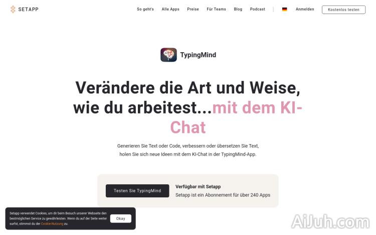 TypingMind on Setapp