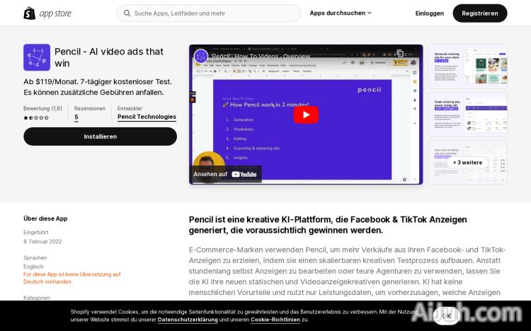 Pencil | Shopify App Store