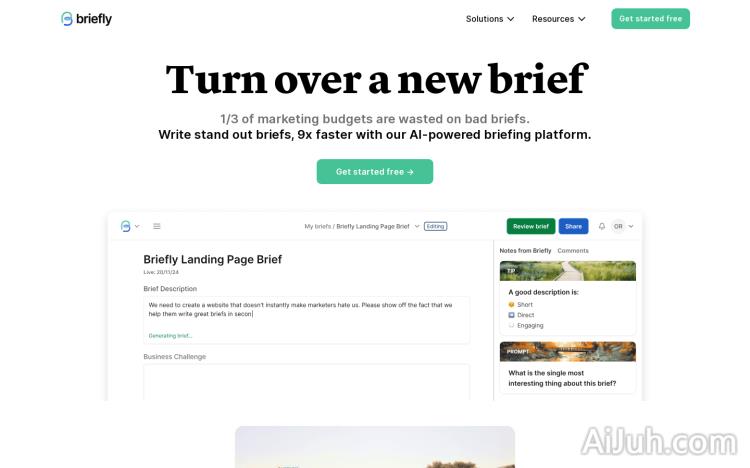 FastDrafts from Briefly