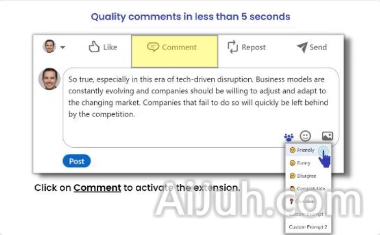 Engage AI - ChatGPT for LinkedIn™