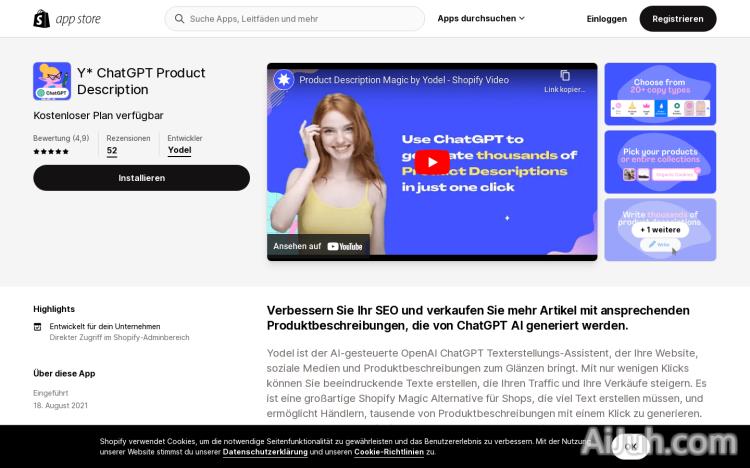Yodel | Shopify App Store