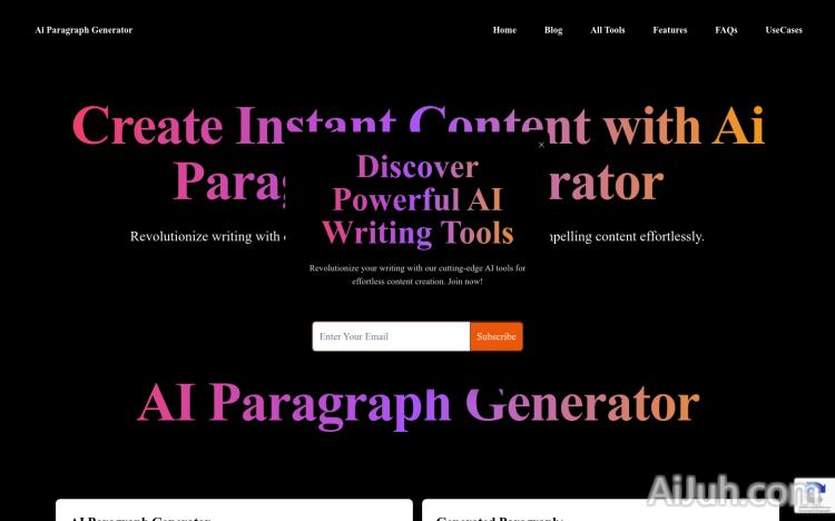 Ai Paragraph Generator