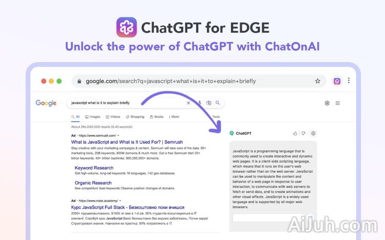 AI ChatGPT Search Engine - GPT for Edge