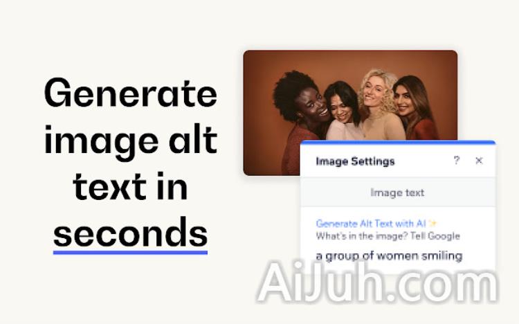 AI Alt Text for Wix