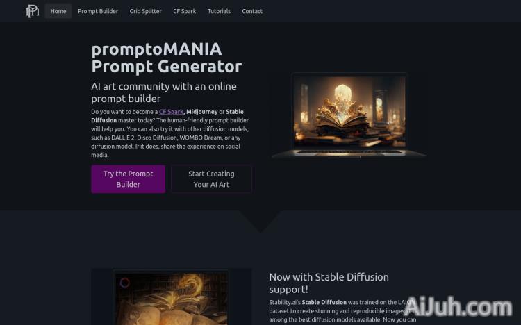 PromptoMANIA Prompt Generator
