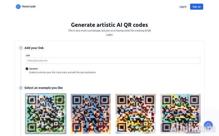 AI QR code generator