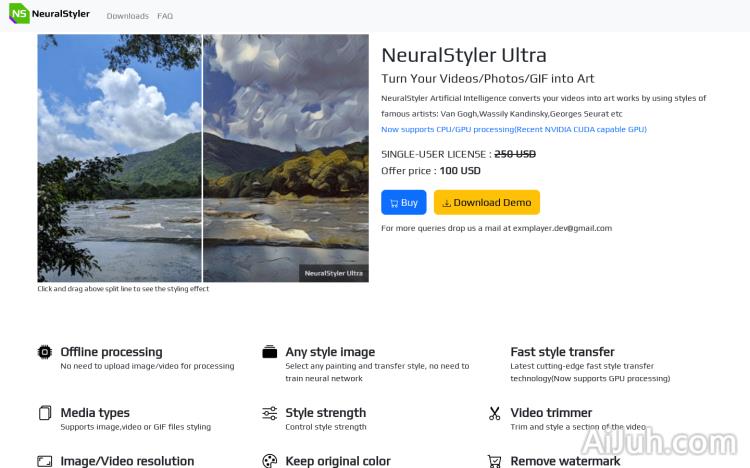 NeuralStyler Ultra
