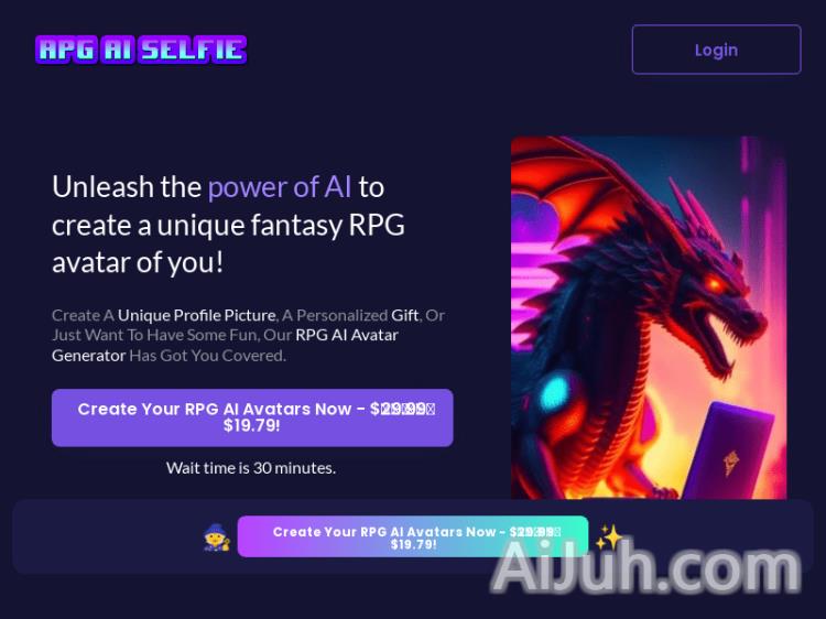 RPG AI Selfie Generator