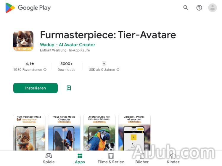 Furmasterpiece Pet Avatar Creator