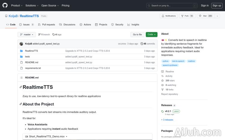 RealtimeTTS