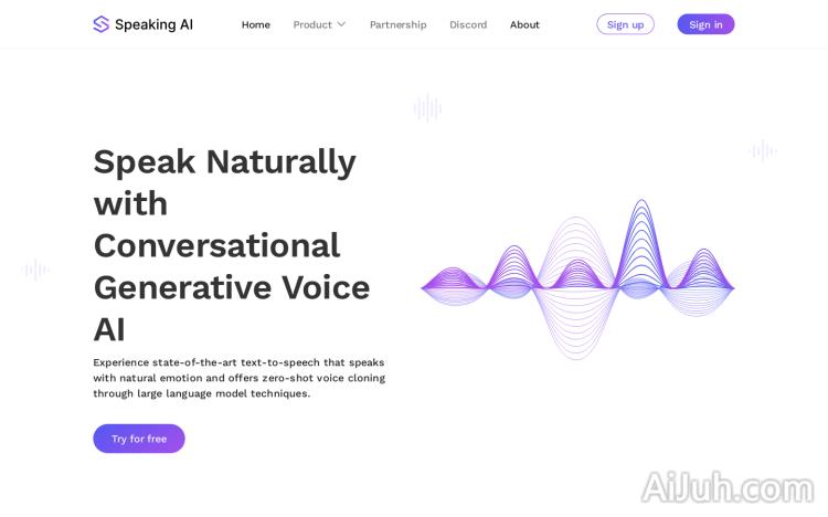 Speaking AI