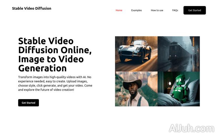 Stable Video Diffusion AI