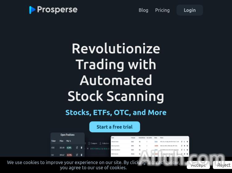 Prosperse - Automated Stock Scanner