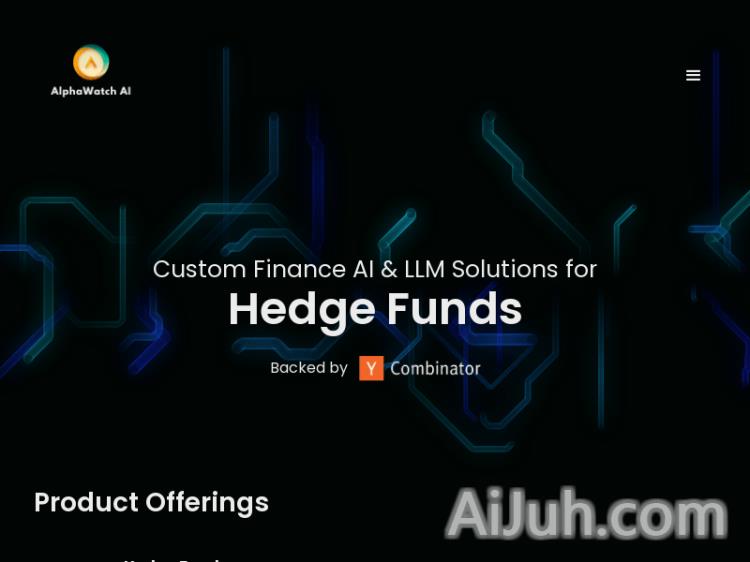 Alphawatch AI - Chatbot for Hedge Funds