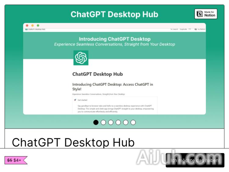 ChatGPT Desktop Hub