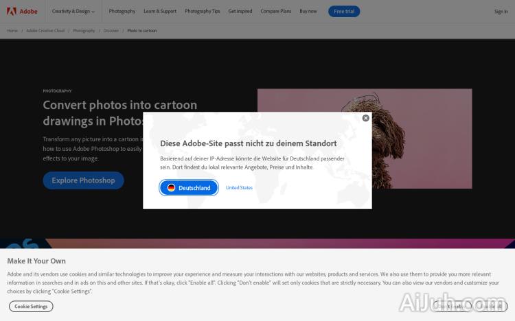 Adobe Photoshop - Photo to Cartoon