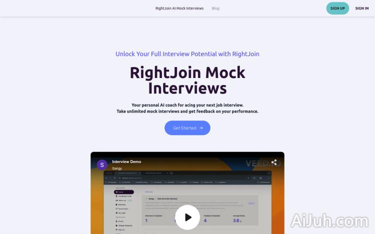 RightJoin AI Mock Interviews