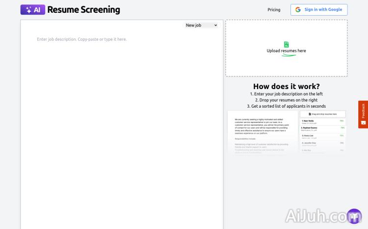 Resume Screening AI