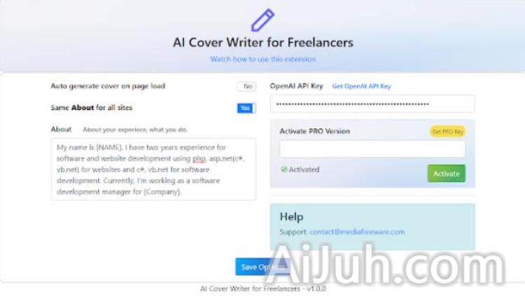AI Cover Writer for Freelancers