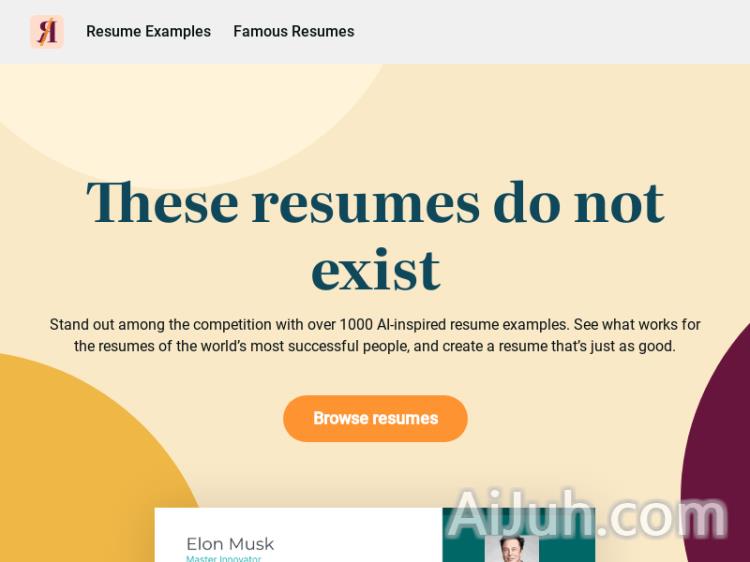 This Resume Does Not Exist