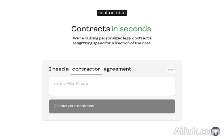 Contractable