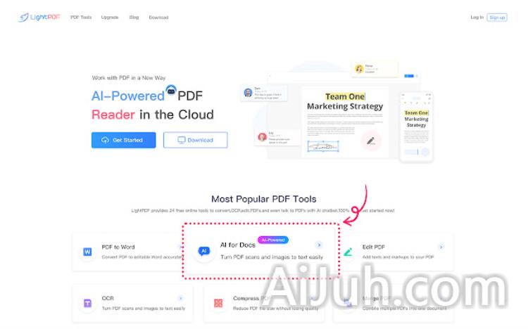 LightPDF - AI For Docs, Edit and Convert PDF