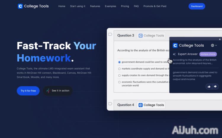 Homework Solver by College Tools