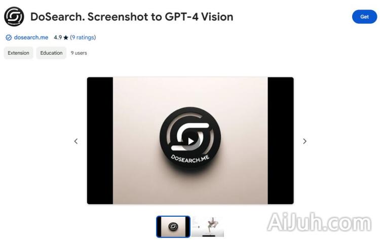 DoSearch. Screenshot to GPT-4 Vision