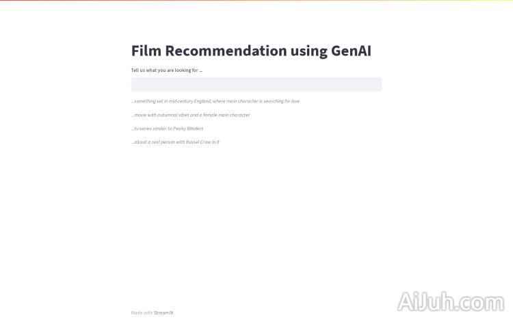 Film Recommender