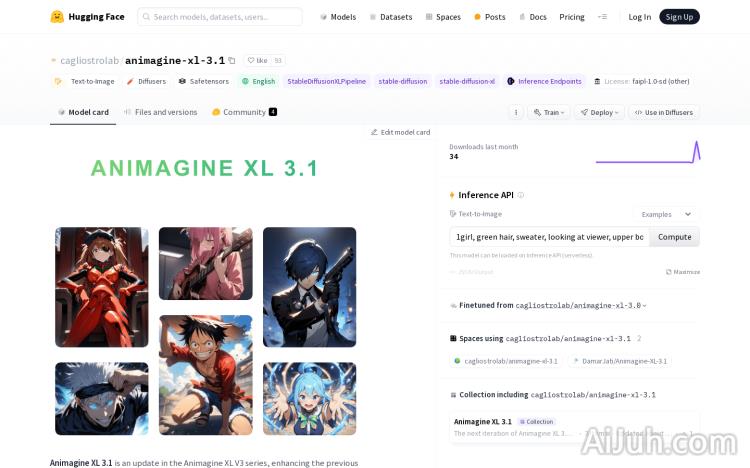 Animagine XL 3.1