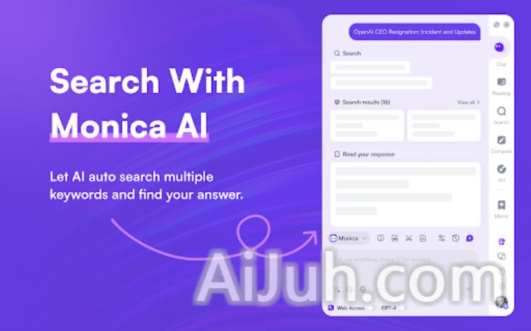 Monica - Your AI Copilot powered by ChatGPT4