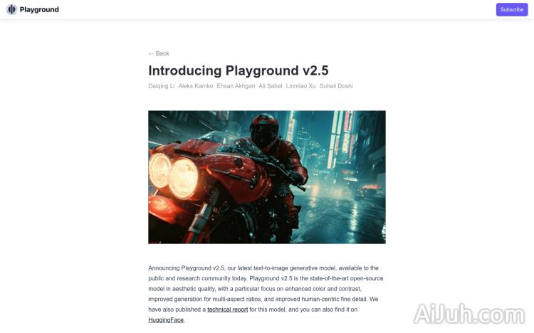 Playground v2.5
