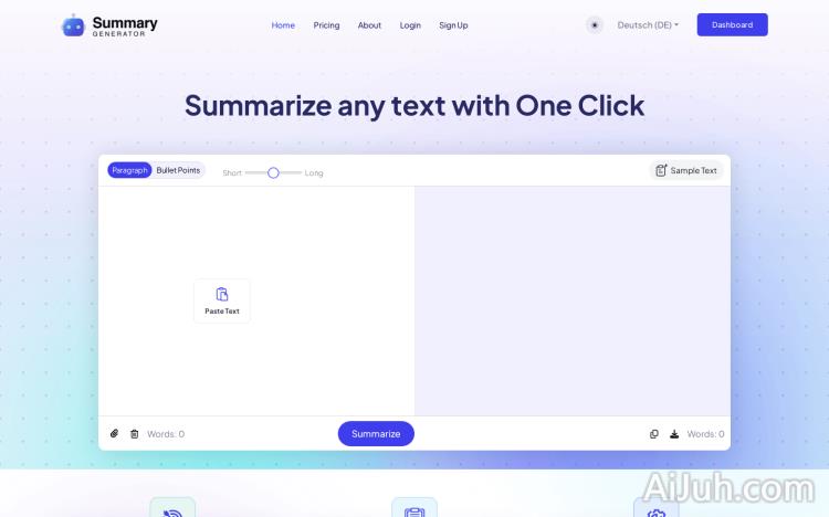 AI Summary Generator