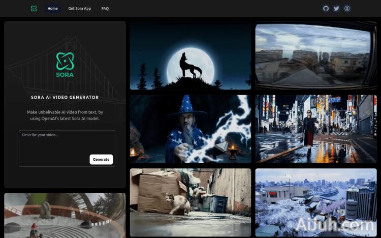 Sora视频生成器