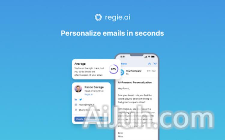 Regie.ai | AI Co-Pilot for Sales Emails