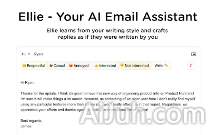Ellie: Your Professional AI Email Assistant