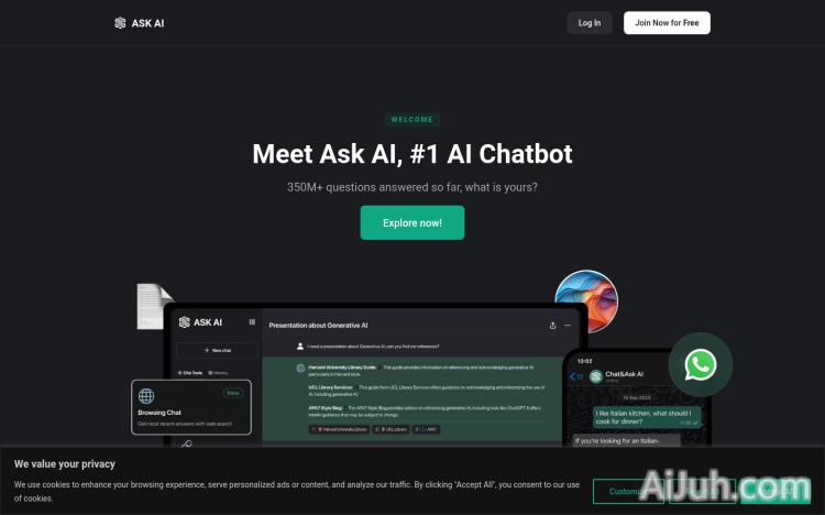 Ask AI - Chat Bot Assistant