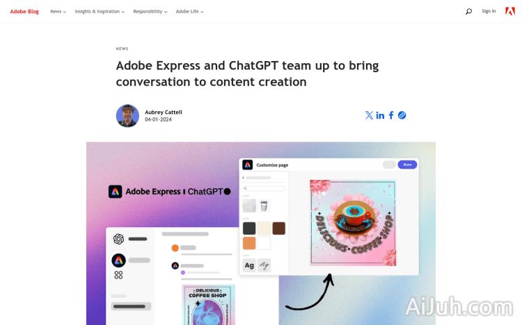 Adobe Express GPT