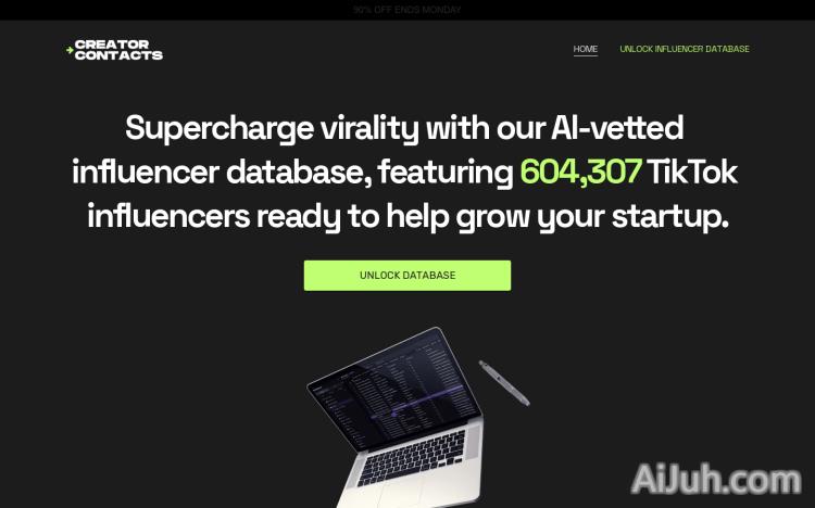 Influencer Database by Creator Contacts