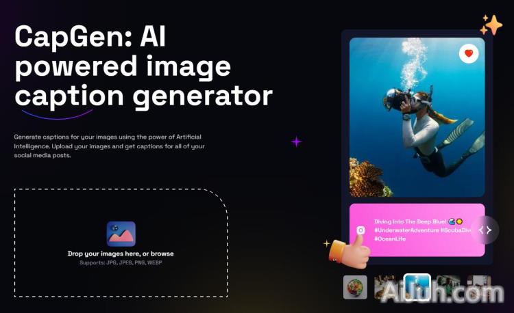 CapGen AI Captions for Instagram