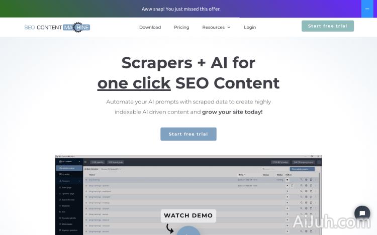 SEO Content Machine