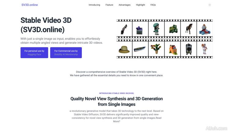SV3D Online