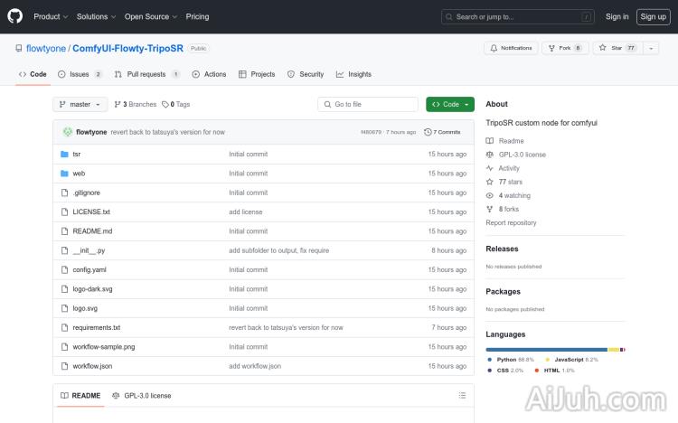 ComfyUI-Flowty-TripoSR