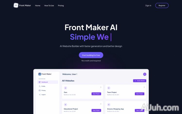 Front Maker AI